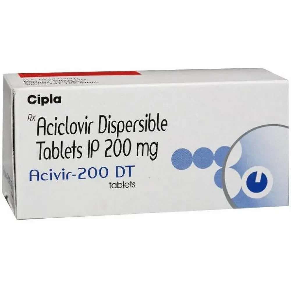 Acivir DT 200 Mg (Acyclovir)