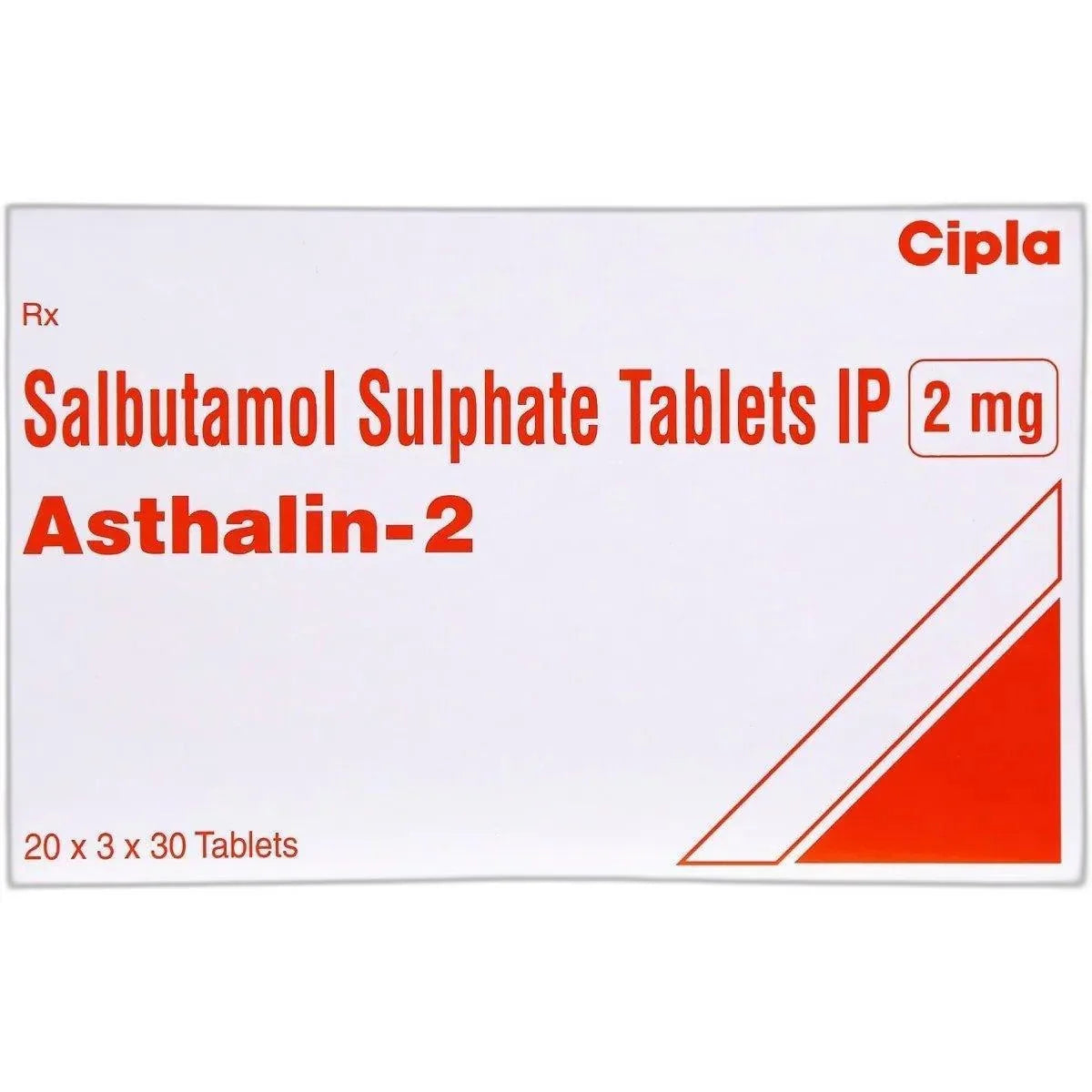 Asthalin 2 Mg (Salbutamol)