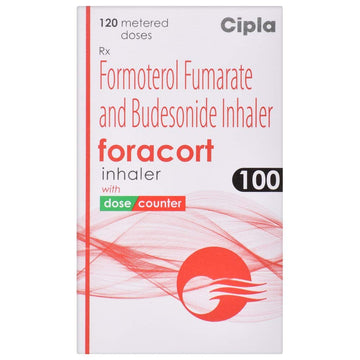 Foracort Inhaler 100 Mcg (Budesonide/ Formoterol)