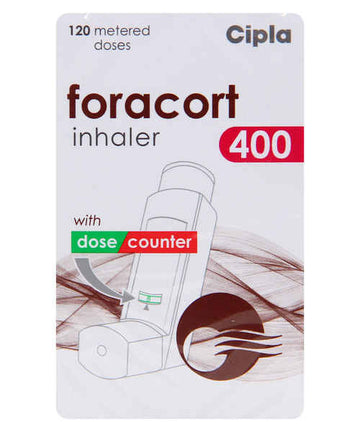 Foracort Inhaler 400 Mcg (Budesonide/Formoterol)