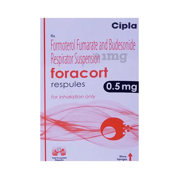 Foracort Respules 0.5 Mg (Budesonide/Formoterol)