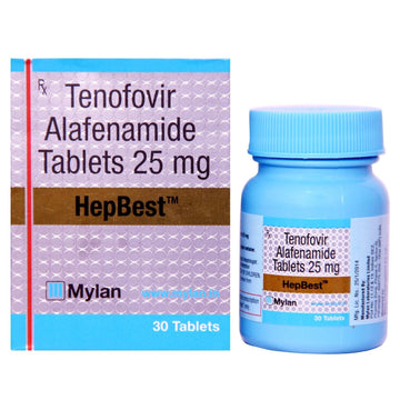 HepBest (Tenofovir Alafenamide) – 25 Mg