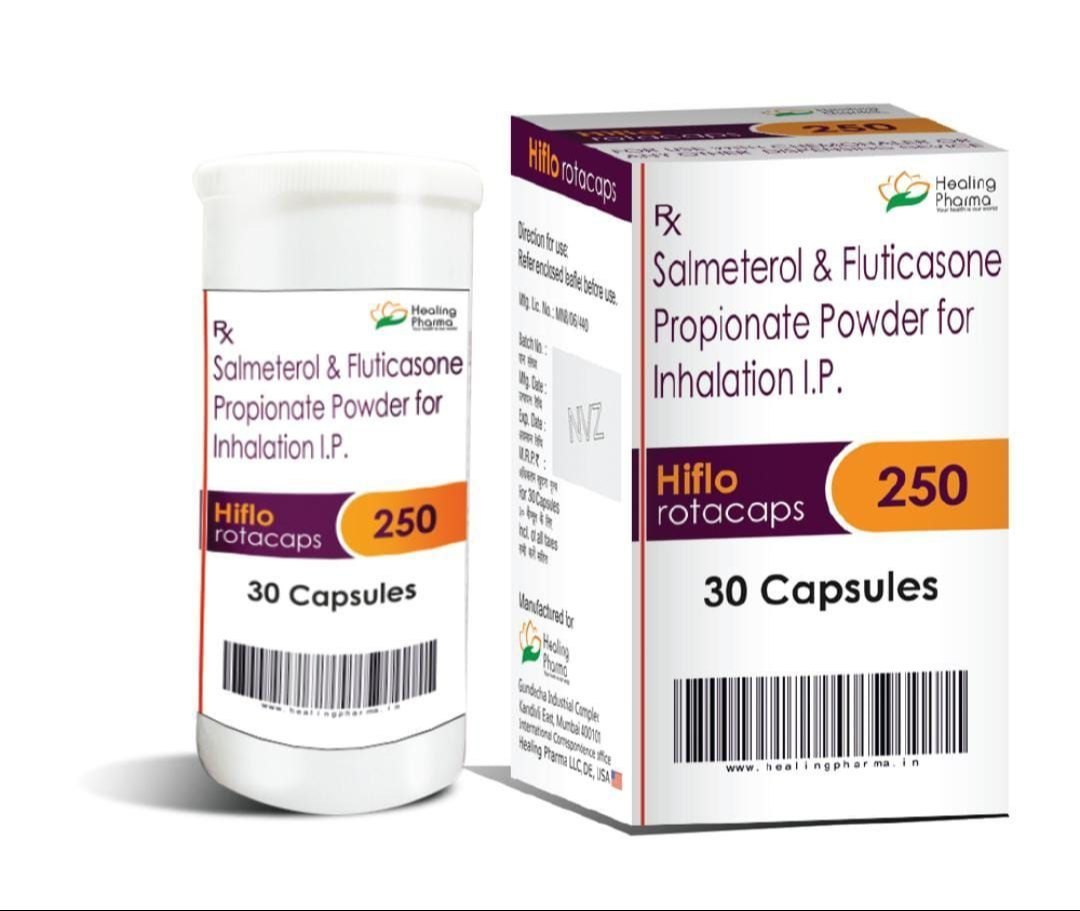 Hiflo Rotacaps 250 Mcg (Salmeterol/Fluticasone)