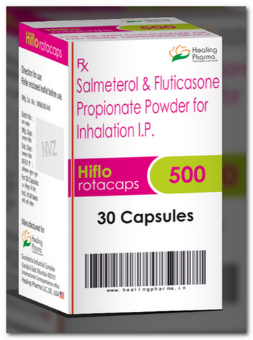 Hiflo Rotacaps 500 Mcg (Salmeterol/Fluticasone)