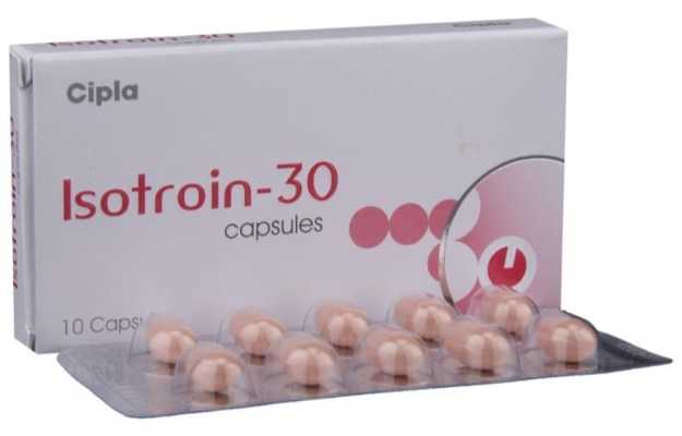 Isotroin 30 Mg Soft Capsules (Isotretinoin)