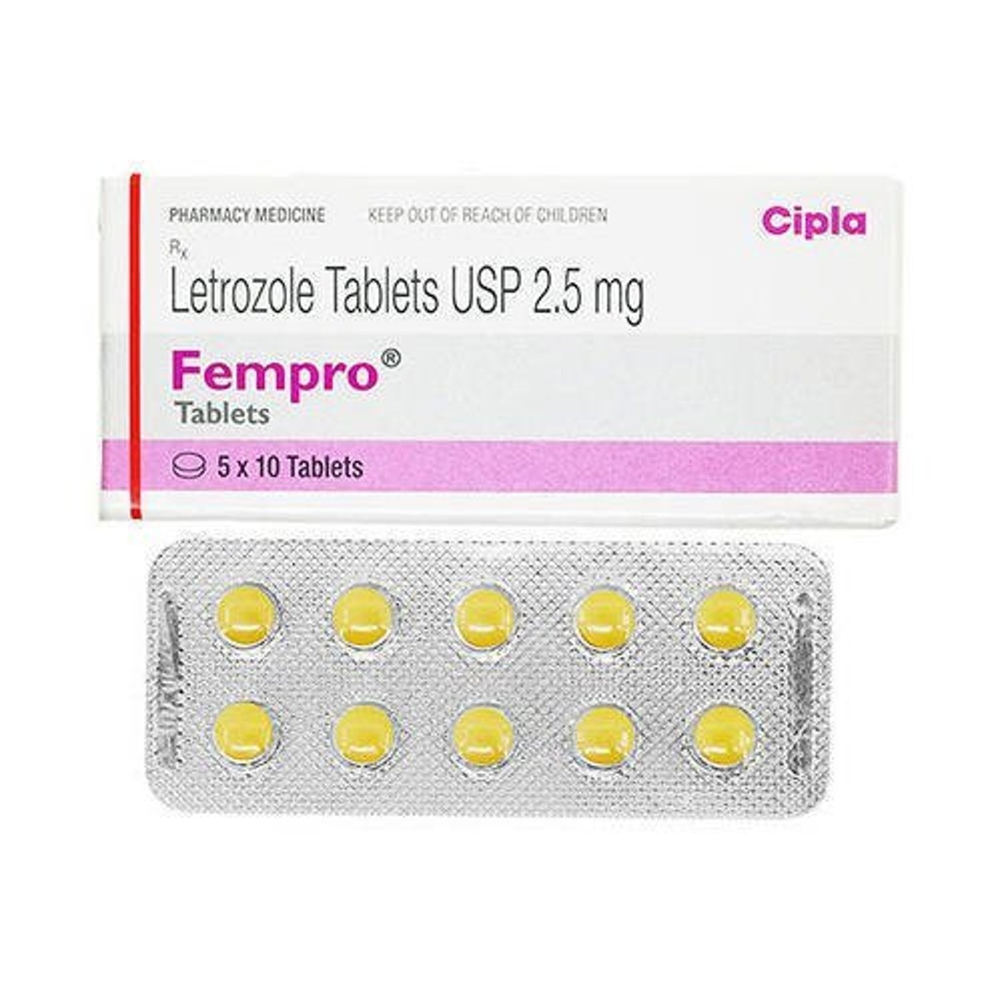 Letrozole (Letrozole) – 2.5 Mg