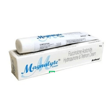 Magnalyte Cream 15gm (Flucinolone Acetonide/Hydroquinone/Tretinoin)