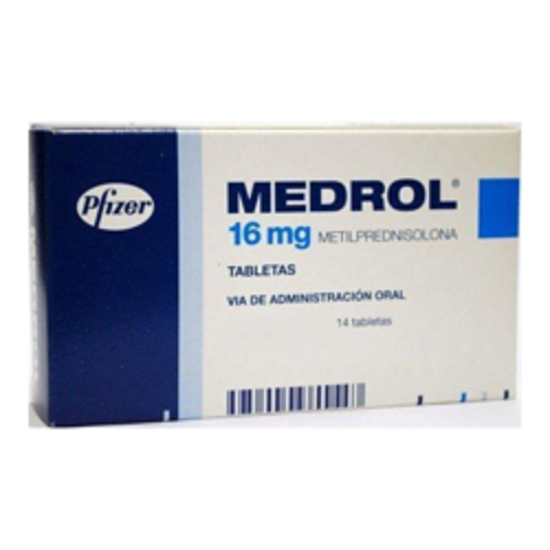 Medrol 16 Mg (Methylprednisolone)