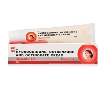 Melalite 15 Cream (Hydroquinone/Octinoxate/Oxybenzone)