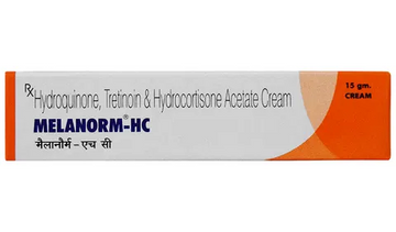 Melanorm-HC Cream (Hydroquinone/Tretinoin/Hydrocortisone)