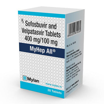 MyHep All (Sofosbuvir/Velpatasvir) – 400mg/100 Mg