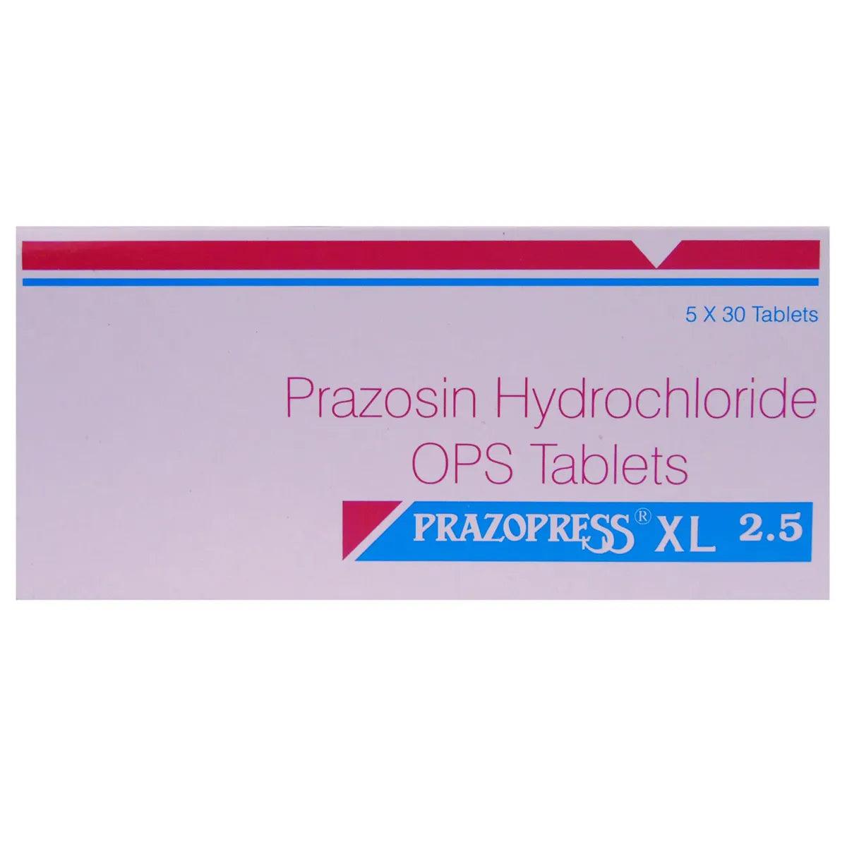 Prazopress XL 2.5 Mg (Prazosin)