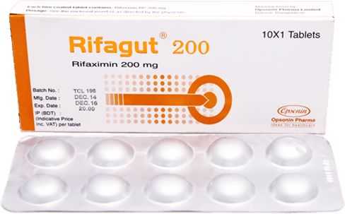 Rifagut 200 Mg (Rifaximin)