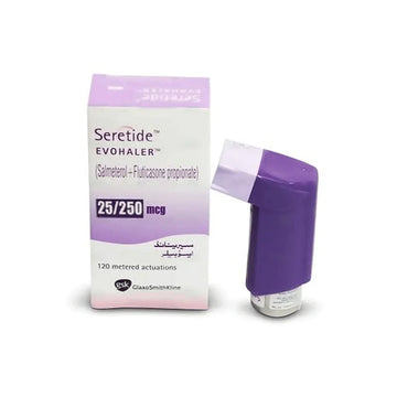 Seretide 250 Mcg Evohaler (Salmeterol/Fluticasone)