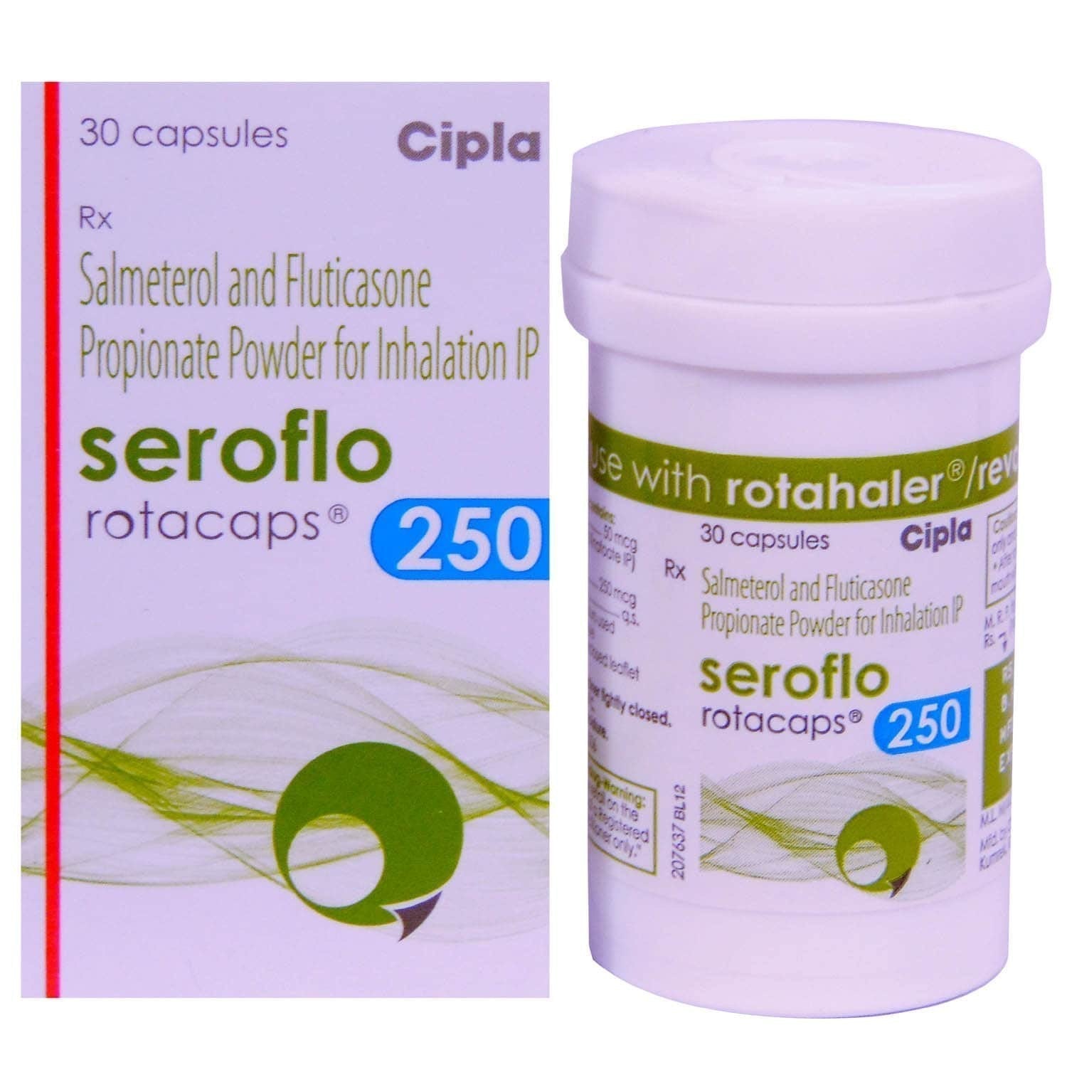 Seroflo Rotacaps 250 Mcg (Salmeterol/Fluticasone)