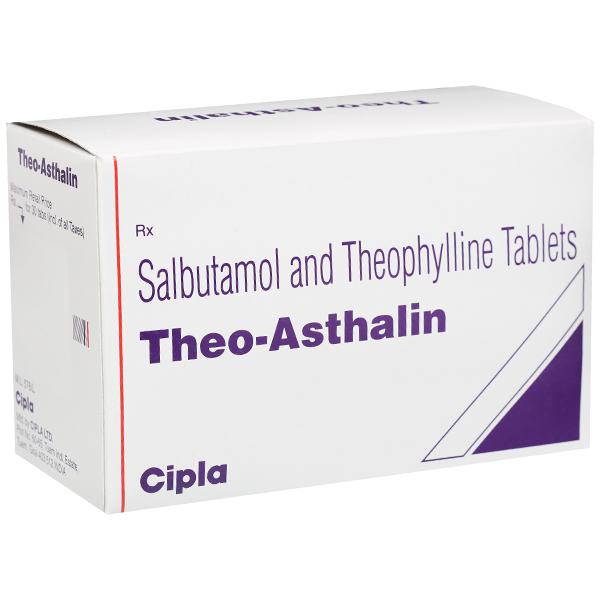 Theo Asthalin Tablet (Salbutamol/Theophylline)