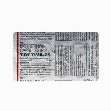 Tretiva 25 Mg Soft Capsule (Isotretinoin)