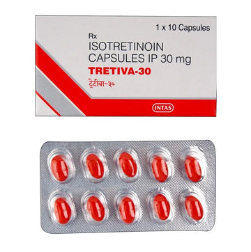 Tretiva 30 Mg Soft Capsule (Isotretinoin)