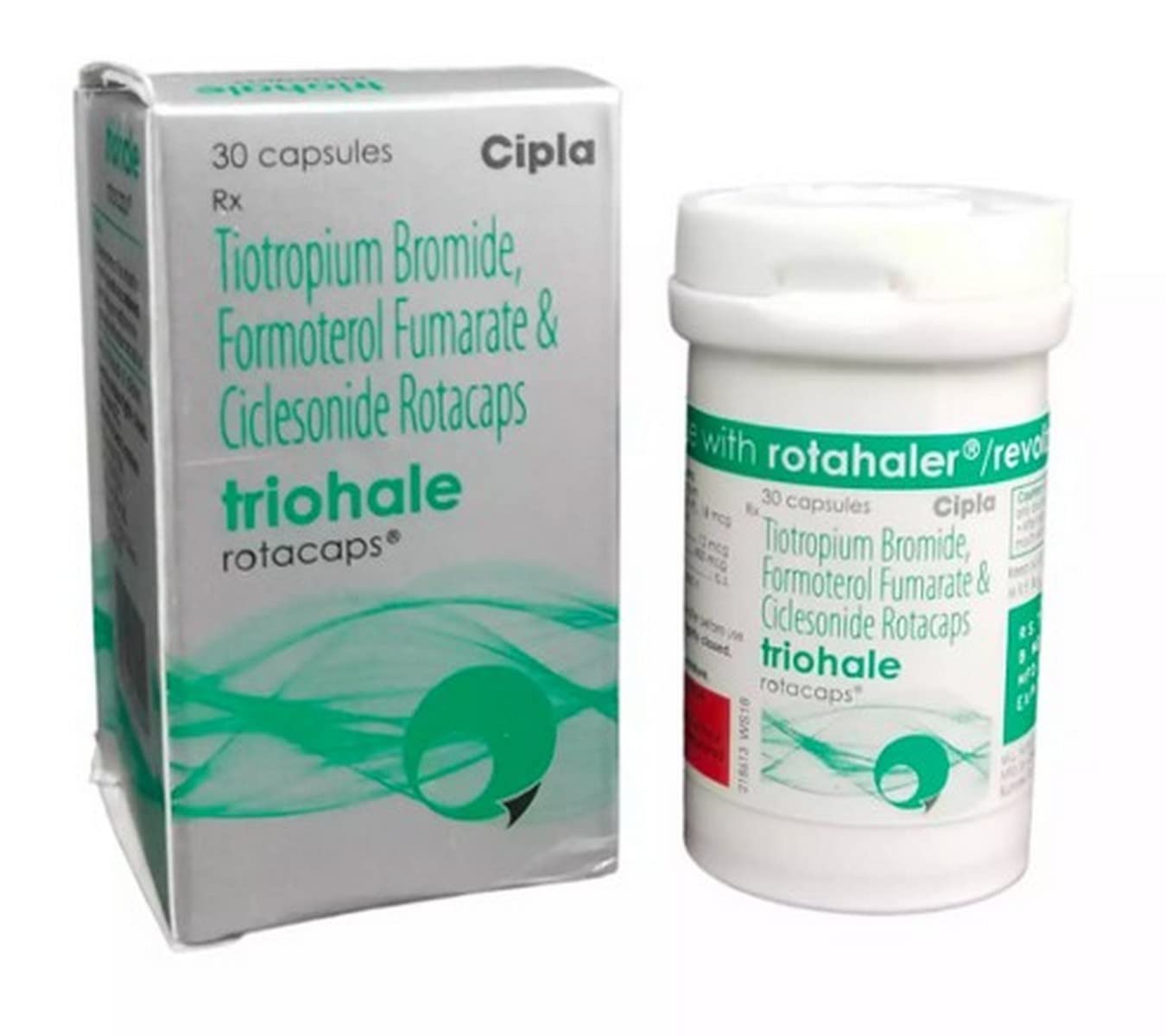 Triohale Rotacaps (Tiotropium/Formoterol/Ciclesonide)