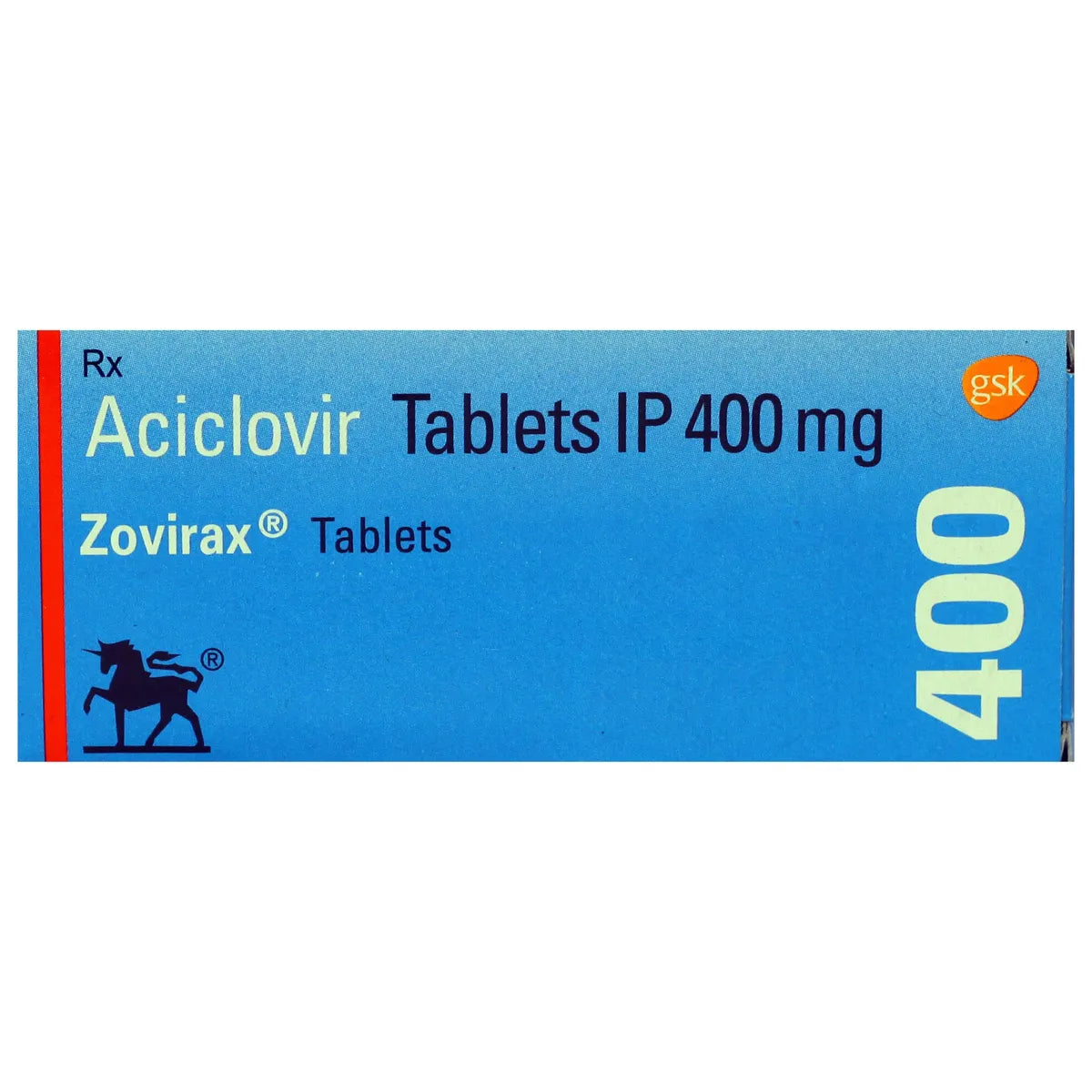 Zovirax 400 Mg (Acyclovir)