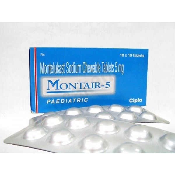 Montair Chewable 5 Mg (Montelukast)